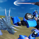 Jurassic Dinosaur Mech Battle